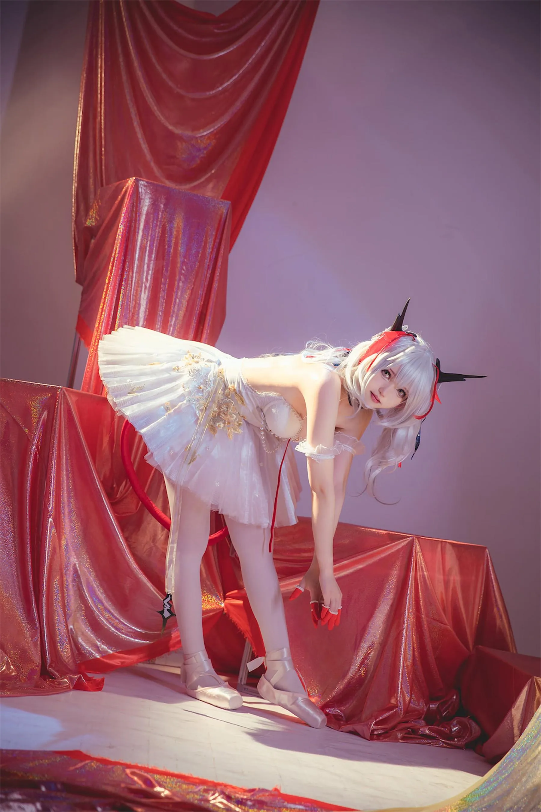 雪晴Astra – NO.39 明日方舟W芭蕾 [81P]插图5